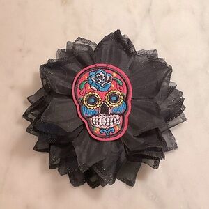 Sugar Skull Hair Accessory